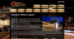 Desktop Screenshot of hill-hotel.com
